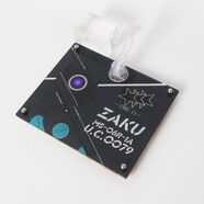 Mymikku 通用新型組合支架 HG RG 1/144 六邊形支架 高達模型專(zhuān)用 三連星 帶支架 UV彩色印刷款