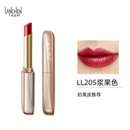藍(lán)秀（LANSHOW）藍(lán)秀新品細(xì)管保濕滋潤(rùn)女生口紅唇膏啞光水潤(rùn)紅棕色豆沙正紅色官方 新品細(xì)管LL205漿果色