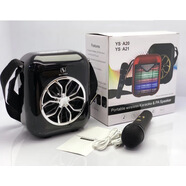中性監控新款YSA20廣場(chǎng)舞藍牙音箱背帶戶(hù)外彩燈音響便攜晨練帶無(wú) 黑色