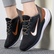 耐克（NIKE） 休閑鞋女鞋夏季新款運(yùn)動鞋AIR ZOOM氣墊減震跑步鞋DQ5362 DD8686-005黑色金屬銅 36