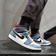 耐克（NIKE）【極速發(fā)貨】Nike Jordan 1 Retro High AJ1 男款復(fù)古鞋 CU2802-100 青藍(lán) 44