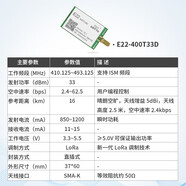 LoRa無(wú)線串口射頻收發(fā)模塊433通信自動(dòng)中繼組網(wǎng)SX1262/1268 E22-400T33D