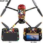 HIFLY適用于DJI大疆Mavic 3 Pro RC遙控器Pro貼紙遙控全包防水貼膜配件 M3P-06貼紙 御3 Pro RCPro帶屏 全包