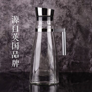 ORTOR冷水壺大容量玻璃壺涼杯家用泡茶壺涼白開水壺水杯套裝 利格經(jīng)典圓形手柄壺