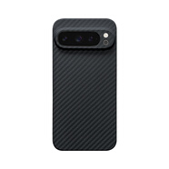 雕殼師適用谷歌Pixel9Pro手機殼芳綸碳纖維保護殼3D紋理裸機手感全包Pixel9防摔保護套Pro輕奢商務男女款 【1500D粗紋--精孔】芳綸碳纖維保護殼 谷歌 Pixel 9 Pro-XL