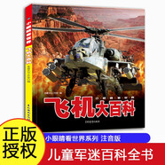 小眼睛看世界：飛機(jī)大百科 彩繪注音版 兒童軍迷百科全書兒童軍事領(lǐng)域科普百科 科學(xué)武器世界兵器圖書書籍 滿足孩子好奇心求知欲