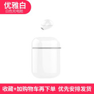 歐嘿 真無(wú)線(xiàn)藍牙耳機迷你隱形超小不閃燈男女生款運動(dòng)跑步入耳式華為iPhone通用型 單耳白色（帶充電倉/入耳舒適）