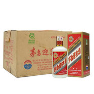 茅臺（MOUTAI）【先鑒后發(fā)】貴州茅臺迎賓酒 43度醬香型白酒陳年老酒 2017年 200mL 12瓶 低度普迎賓