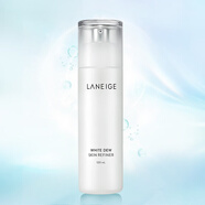 蘭芝（LANEIGE）洗面奶 保濕滋潤潔顏膏150ml 保濕滋養 溫和清潔 不緊繃 護 細膚水120ml(臻白晶透)