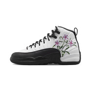 耐克（NIKE）Air Jordan 12 GS AJ12 喬12籃球鞋  黑白DR6956-100 36.5