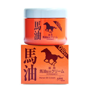 日本代購日本馬油面霜馬油膏潤膚霜外用全身 北海道昭和熊牧場純q10馬油面霜