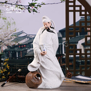 鑫國隆軒 家居裝飾景德鎮(zhèn)現(xiàn)代陶瓷雕塑手繪人物工藝品詩仙李白創(chuàng)意客廳擺件 手工磨砂釉工藝-《詩仙李白》
