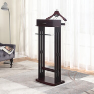 瑞真家居 實(shí)木衣帽架臥室落地西裝衣服架門(mén)廳室內臥室掛衣架晾衣架辦公室現代簡(jiǎn)約衣架落地移動(dòng)組合