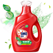 奧妙（OMO）洗衣液天然酵素深層潔凈衣物污漬機洗手洗溫和親膚衣服清潔劑留香 除菌除螨2kg