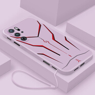 倍曦適用紅魔9spro手機殼新款紅魔9spro+液態(tài)硅膠軟殼por十鏡頭全包防摔保護套男生電競游戲散熱個(gè)性創(chuàng  ) 草紫色【魔方液態(tài)YD機甲】送全屏膜+硅膠手繩 紅魔9Spro+