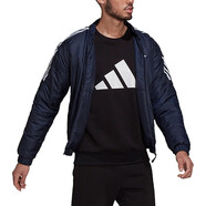 阿迪達(dá)斯 （adidas）男裝 新款舒適保暖運(yùn)動(dòng)休閑時(shí)尚立領(lǐng)棉服外套 DM4359 GT9152 M