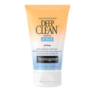 Neutrogena 露得清潔面磨砂膏 深層清潔毛孔污垢去角質(zhì) 油性膚質(zhì)專用 124ml 4.2 Fl.Oz (約 124 ml) * 1 件裝