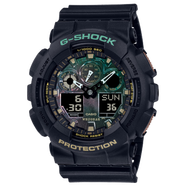 卡西歐（CASIO）潮牌GA-100表簡約運動表現代石英手表GA100RC男表 ga100rc-1a