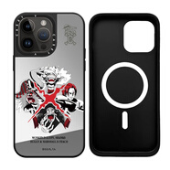 酷件適用蘋果iPhone黑框鏡面Magsafe磁吸16promax手機(jī)殼15plus原版case12保護(hù)套25th新海賊王13pro防摔 黑框鏡面+Magsafe磁吸版海賊四新皇 iPhone 16