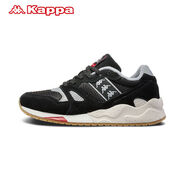 Kappa情侶男女運動鞋跑鞋復古鞋旅游鞋K0865MM73/K0855MM73 女 黑色/3M銀/韓國白-990 36