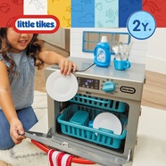 小泰克（little tikes）廚房玩具冰箱洗衣機烤箱過家家仿真模擬男女孩生日禮物 洗碗機