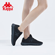 Kappa串標(biāo)跑鞋新款情侶男女鞋跑步鞋旅游鞋K0BY5MQ27 黑色-990A 36