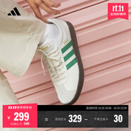 adidas「T頭鞋」VL COURT 2.0復(fù)古休閑板鞋德訓(xùn)鞋阿迪達(dá)斯輕運(yùn)動(dòng)   漢玉白/綠色/礬土棕   38