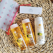 蜂花（BEE&FLOWER）洗護(hù)套裝小樣洗發(fā)水護(hù)發(fā)素沐浴露方便攜帶洗澡旅游出行 健發(fā)洗兩2瓶+護(hù)發(fā)素 100ml