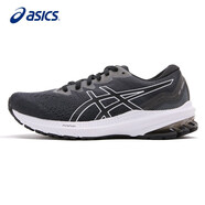 asics亞瑟士女鞋GT-1000 11跑步鞋穩定支撐運動(dòng)鞋子秋新款舒適透氣跑鞋 黑色/白色 35.5