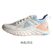 匹克（PEAK）態(tài)極3.0pro夏季網(wǎng)面運(yùn)動(dòng)鞋1.0減震透氣輕便跑步鞋男女防滑耐磨 米白/月蘭(女款)ET22618H 36