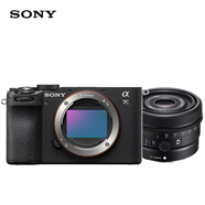 索尼（SONY）Alpha 7C II 全畫幅微單相機(jī) 黑色+SEL40F25G定焦鏡頭套裝 輕便小巧 創(chuàng)意濾鏡 AI智能芯片