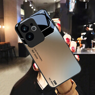 億色師自信配色適用Realme真我GT6手機殼OPPO真我GT6版男生小眾款限定保護套全包防摔女款漸變超火玻璃新 二合一玻璃【G199自信配色C款】 Realme真我GT6