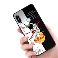 夢(mèng)逸軒適用小米Redmi S2磨砂紅米S2手機套硅膠全包防摔軟保護殼男女情侶時(shí)尚ins個(gè)性殼保護套  太空人（簡(jiǎn)約單殼款）XW 