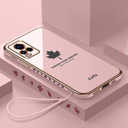 佳維若 vivos7手機殼側邊電鍍新款vivo s7防摔保護套直邊s7硅膠軟殼女款5G全包鏡頭ins vivo S7 【楓葉淡藕粉】享受優(yōu)先發(fā)貨送高清貼