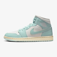 耐克（NIKE） Air Jordan 1 AJ1喬1女子籃球鞋BQ6472 帆白 淺雨露綠BQ6472-132 37.5