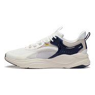 李寧男鞋休閑鞋2023新款流云網(wǎng)面透氣鞋子輕便舒適運動(dòng)鞋AG 云霧白/月光灰/深豌藍(059) 44