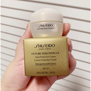 資生堂水乳2合1資生堂時(shí)光琉璃系列御藏臻萃柔膚液25/75m 時(shí)光琉璃御藏臻采日霜15ml