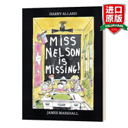 Miss Nelson Is Missing 英文原版 尼爾森老師不見了 3-6歲兒童趣味圖畫故事書 廖彩杏書單 英文版 進口英語原版書籍