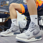 NIKE耐克男鞋夏季新款A(yù)ir jordan 312男子高幫aj312運動休閑籃球鞋子 AV3922-002 灰水泥 40.5