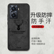 特七 適用vivo y77t手機殼Y78/y78+布紋Y76s保護套Y77/y77e超薄y75s硅膠y71t全包鏡頭防摔手機套網(wǎng)紅款 【vivo Y77】黑色+送膜