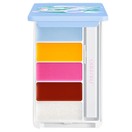 資生堂（Shiseido）【海外直郵】5色唇彩口紅調色盤(pán)自由調色滋潤易上色唇彩盤(pán) 4g 02 Tropical IslandBeach4g