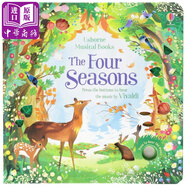 發(fā)聲書 四季 英文原版 The Four Seasons 紙板書 兒童音樂繪本 3-6歲