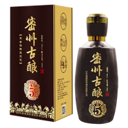 密州（MIZHOU）密州古釀5 34度濃香型 固態(tài)發(fā)酵 古法釀造 整箱六瓶 諸城特產 紅色 整箱裝