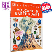 Eyewitness系列 火山和地震百科 Volcano & Earthquake 英文原版 DK 科普 科學(xué) 地理 目擊者系列