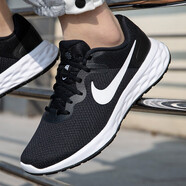 耐克（NIKE）男鞋跑步鞋2025夏季新款REVOLUTION 8運動鞋網(wǎng)面透氣學生休閑鞋子 DC3728-003/黑白奧利奧 44