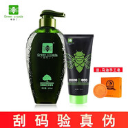 綠知了生姜無硅油洗發(fā)水微雕洗發(fā)水深層護理控油香氛柔順洗發(fā)水400ml 洗發(fā)水+護發(fā)素（生姜系列）