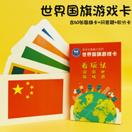 皮蛋爸爸世界各國國旗游戲卡片大全 認識國家看圖啟蒙 兒童早教閃卡玩具 國旗游戲卡