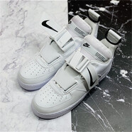 耐克（NIKE）男鞋 Air Force 1 AF1空軍一號男子低運動(dòng)休閑板鞋 AO1531-101 磁力 機能解構 41