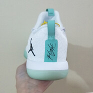 耐克（NIKE）休閑鞋男鞋夏季運動鞋Air Jordan Super Fly格里芬籃球鞋 AJ2664-117白綠 42.5