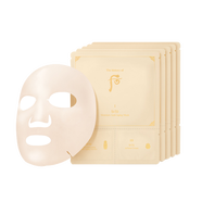 后（The history of Whoo）Whoo后面膜 秘貼面膜貼 鹿茸面膜 水妍睡眠面膜 拱辰享白善土面膜 秘貼清顏順滑面膜5片(淡化細(xì)紋 保濕滋養(yǎng)修護(hù))